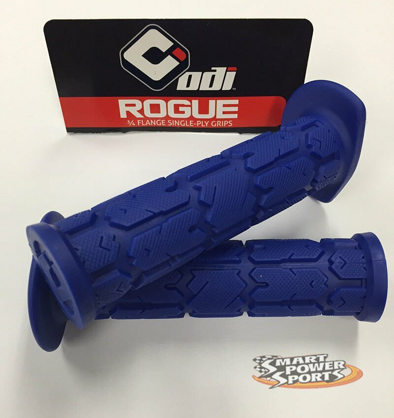 ODI Rogue ATV Handlebar Grips -BLUE- Yamaha Blaster Warrior Banshee – MADE IN US