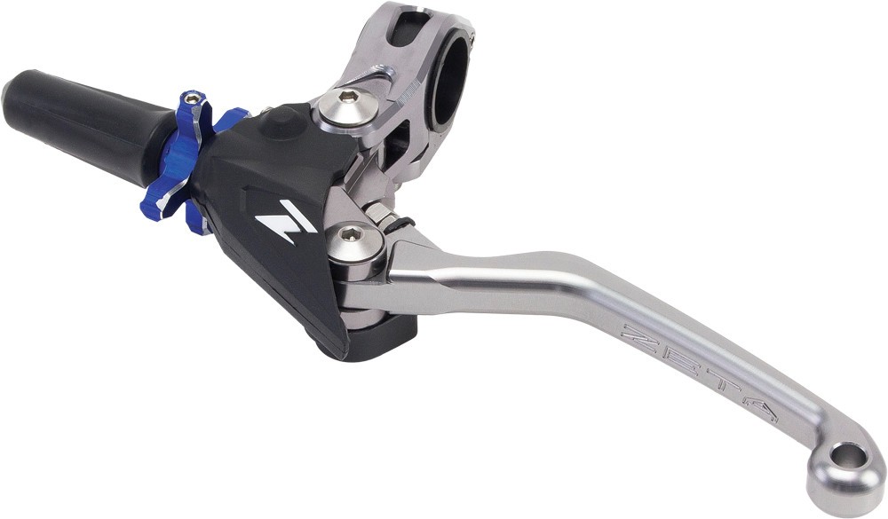 Zeta ZE43-1411 Pivot Perch CP 4-Finger Titanium/Blue