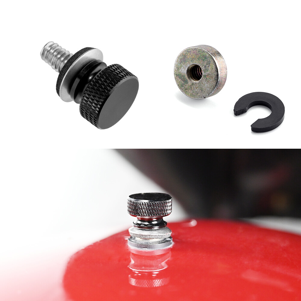 Rear Fender Seat Bolt Screw Nut For Harley Sportster Iron Dyna Fat Bob Softail