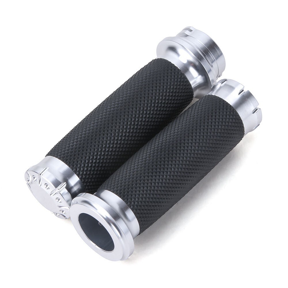 Chrome Motorcycle Cable Throttle Handle Bar Metal Universal Fits For Kawasaki