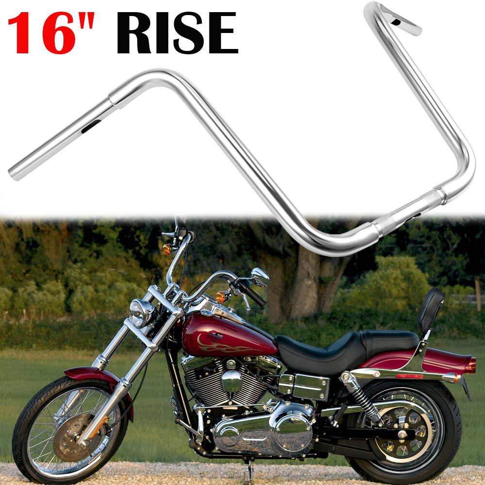 Rise 12″ 14″ 16″ 18″ APE Hanger Handlebar 1-1/4″ DNA Monster Fat Bars For Harley