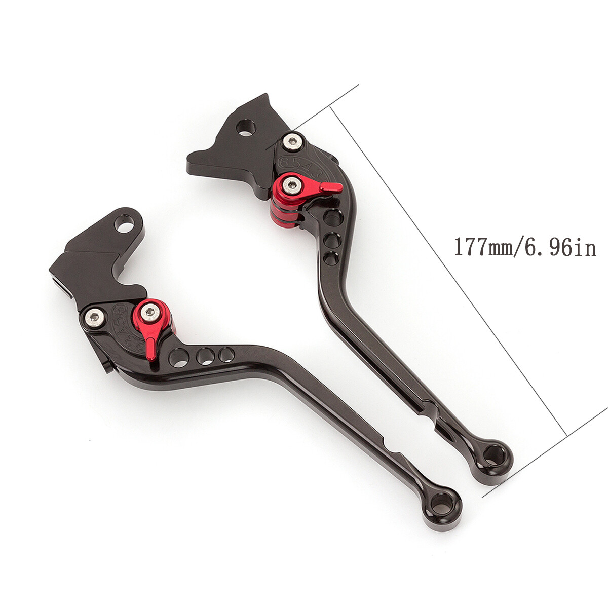 For Honda VTX1300 2003-2008 Magna 750 1994-2003 FXCNC Brake Clutch Levers Long