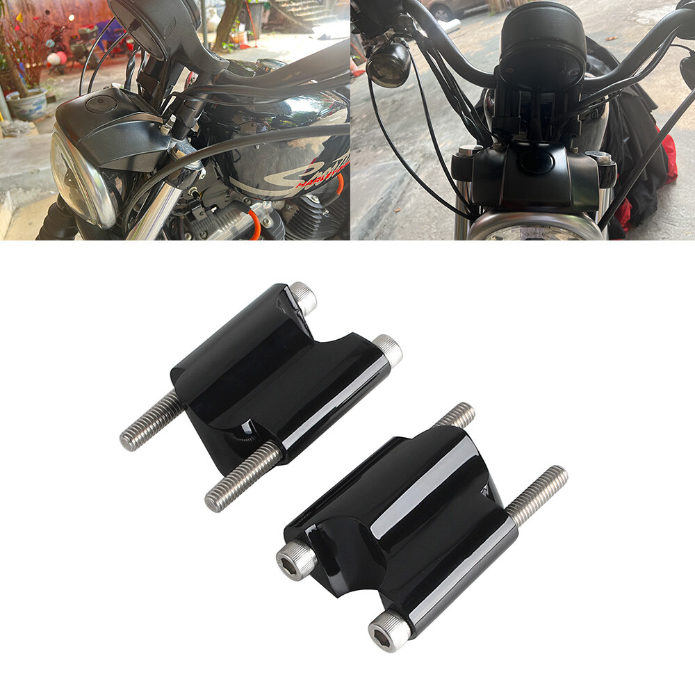 1” Handlebar 2” Riser Extension Kit For ​Harley XL1200X Forty-Eight 2010-2022