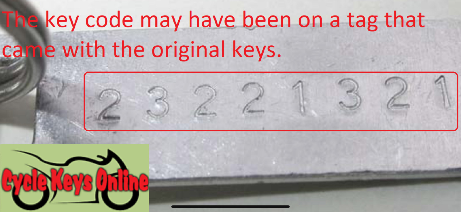 Honda Motorcycle keys cut by code to key codes 21323321-23233211