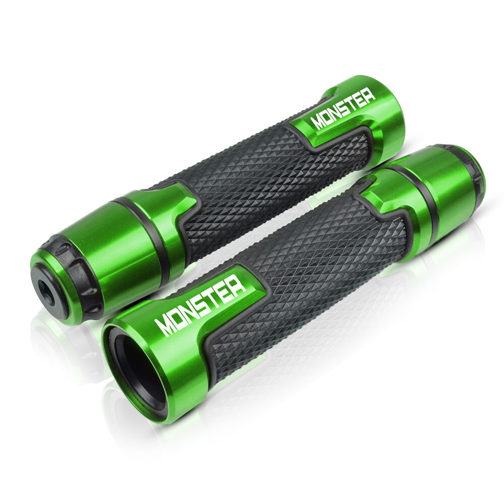 Motorcycle handlebar Aluminum + plastic FOR Ducati Multi-model universal Green