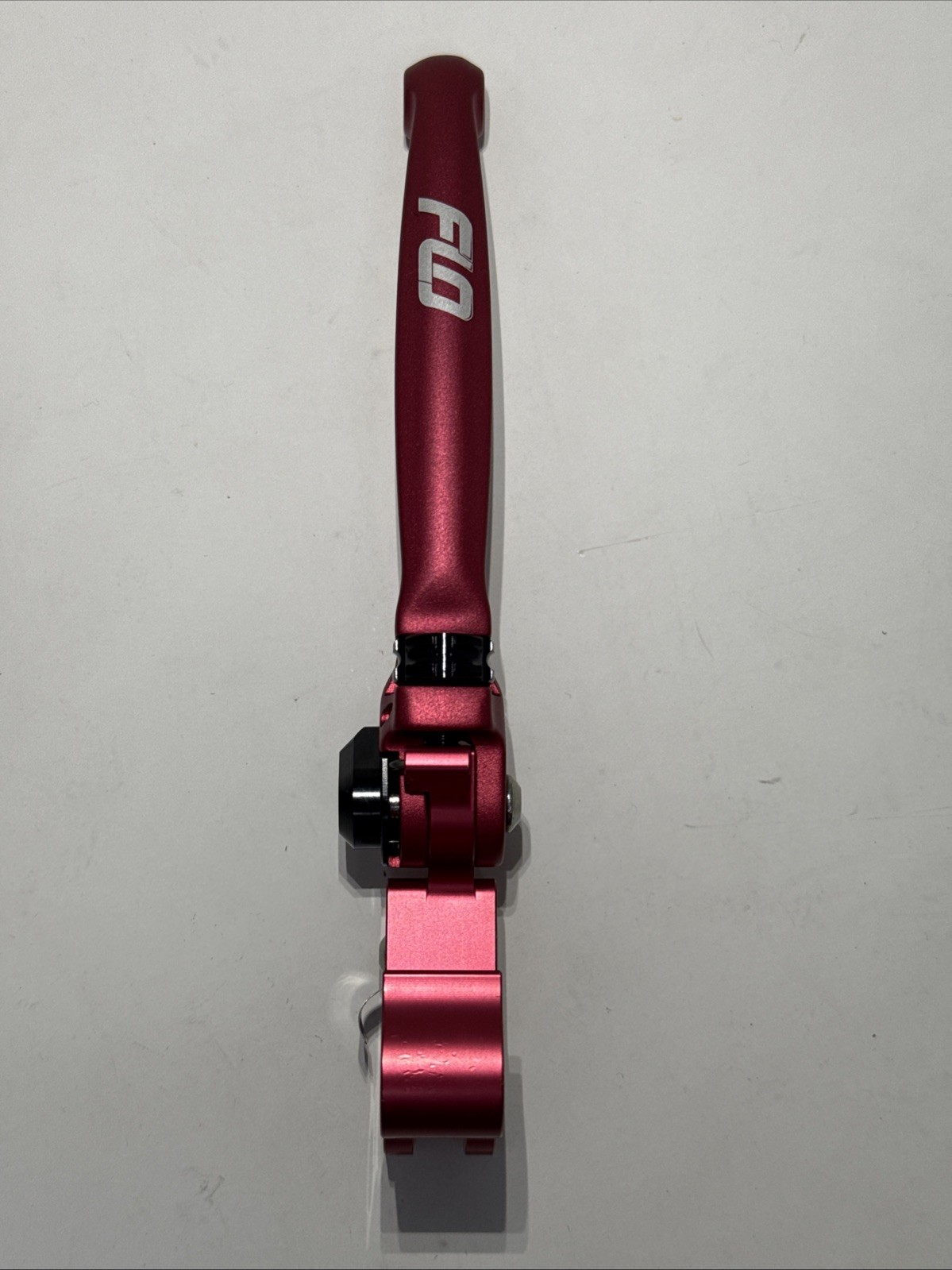 Flo Motorsports Mx Style Adjustable Lever – Red Motorcycle Street Bike HD-807R