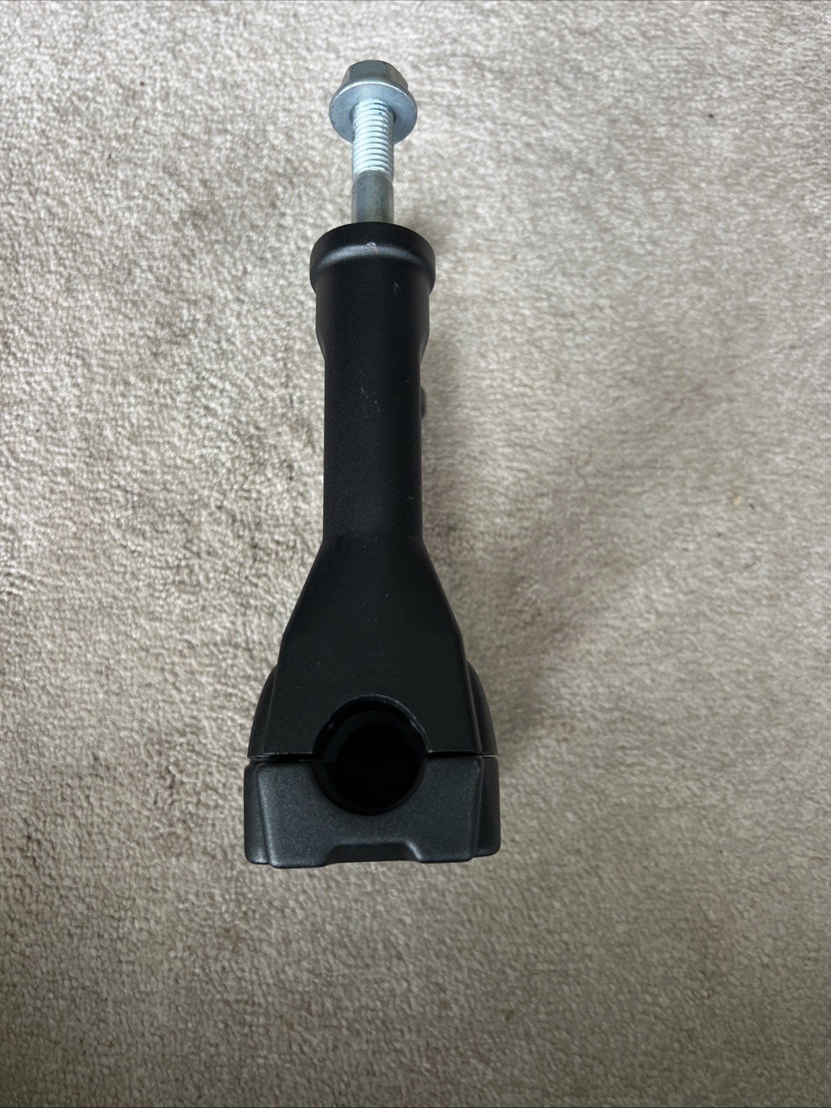 GENUINE HARLEY DAVIDSON BLACK ANODIZED TALL HANDLEBAR RISERS WITH TOP CLAMP