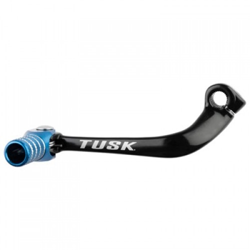 Tusk Folding Shift Lever Black/Blue Tip L26-120-BLU