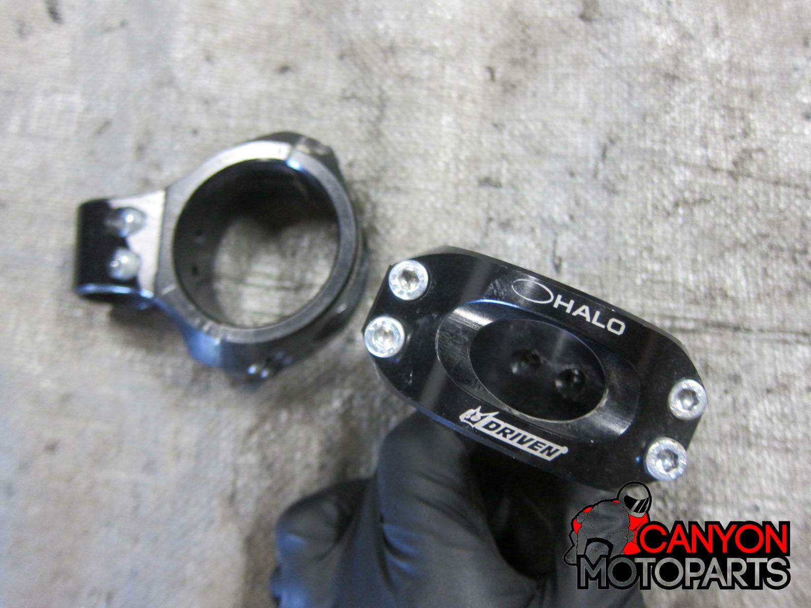 12-16 Suzuki GSXR 1000 Driven Halo 2-piece 50mm Clipon Mount