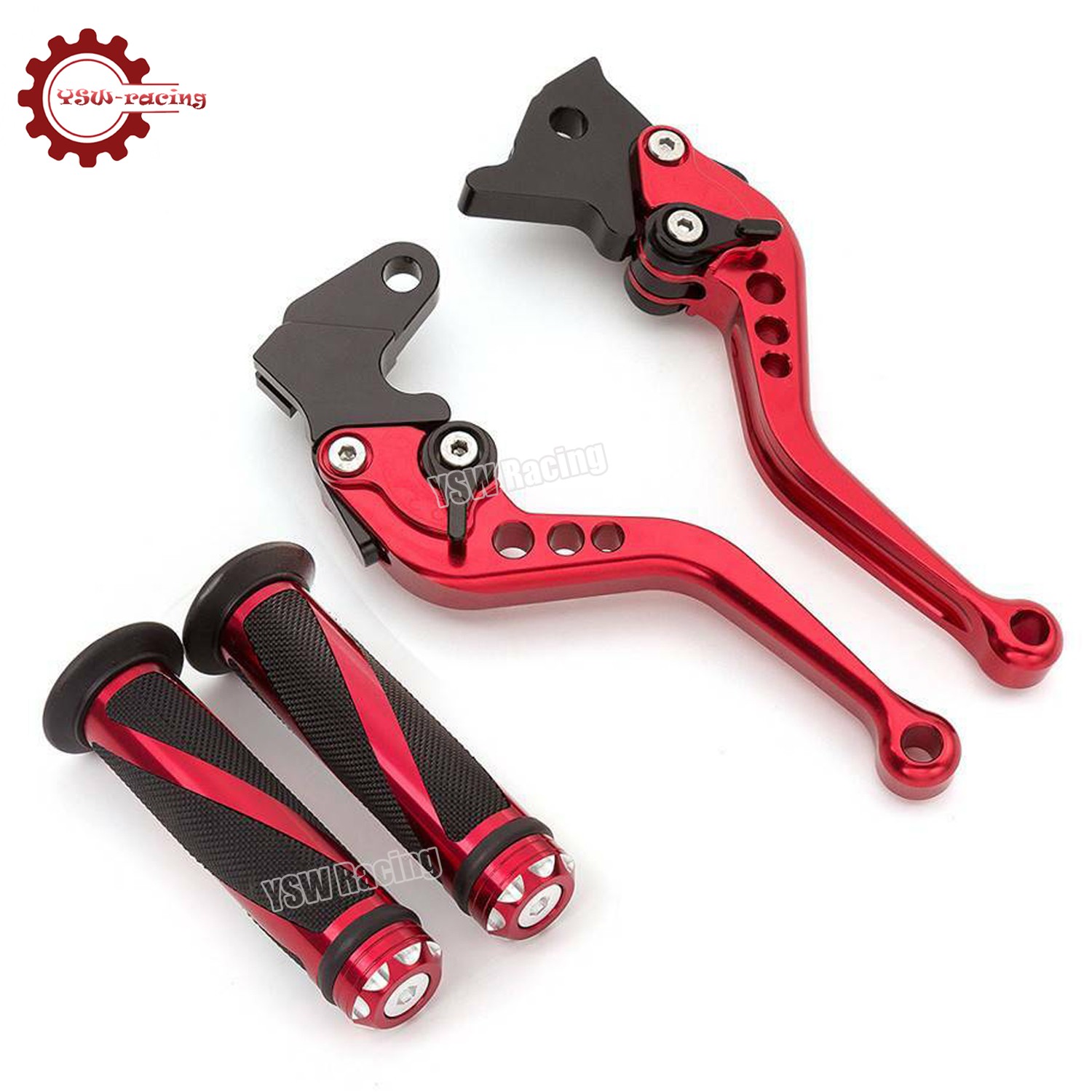 For Honda CBR900RR 1993-1999 CB919 2002-2007 Brake Clutch Levers Handle & Grips