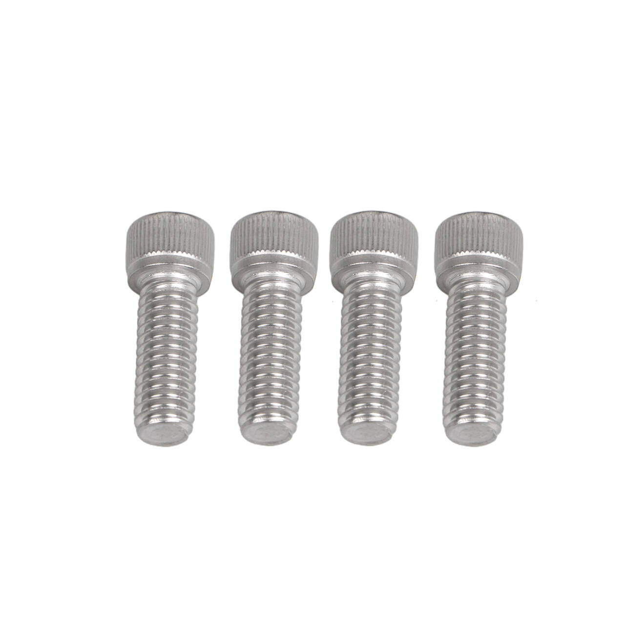 Chrome 4″ Tall Straight Handlebar Risers For Harley Low Rider Road King Softail