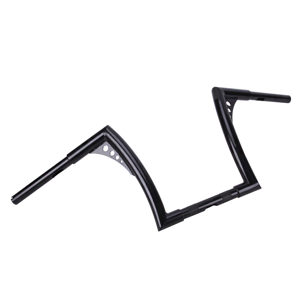 12″ Inch Handlebar Rise Ape Hangers For Harley Sportster XL 883 1200 FLST FXST