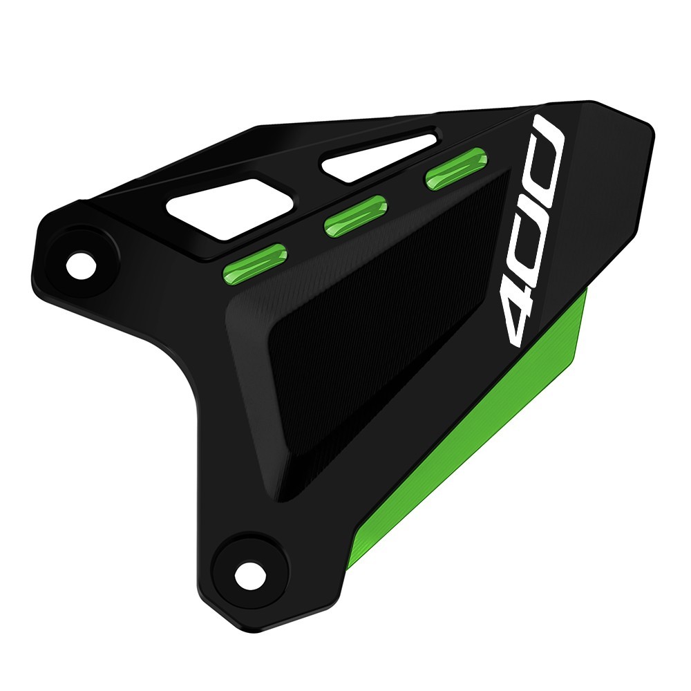 Foot Pegs Heel Plates Guard Protector For Kawasaki Ninja 400 ABS/SE 2018-2023