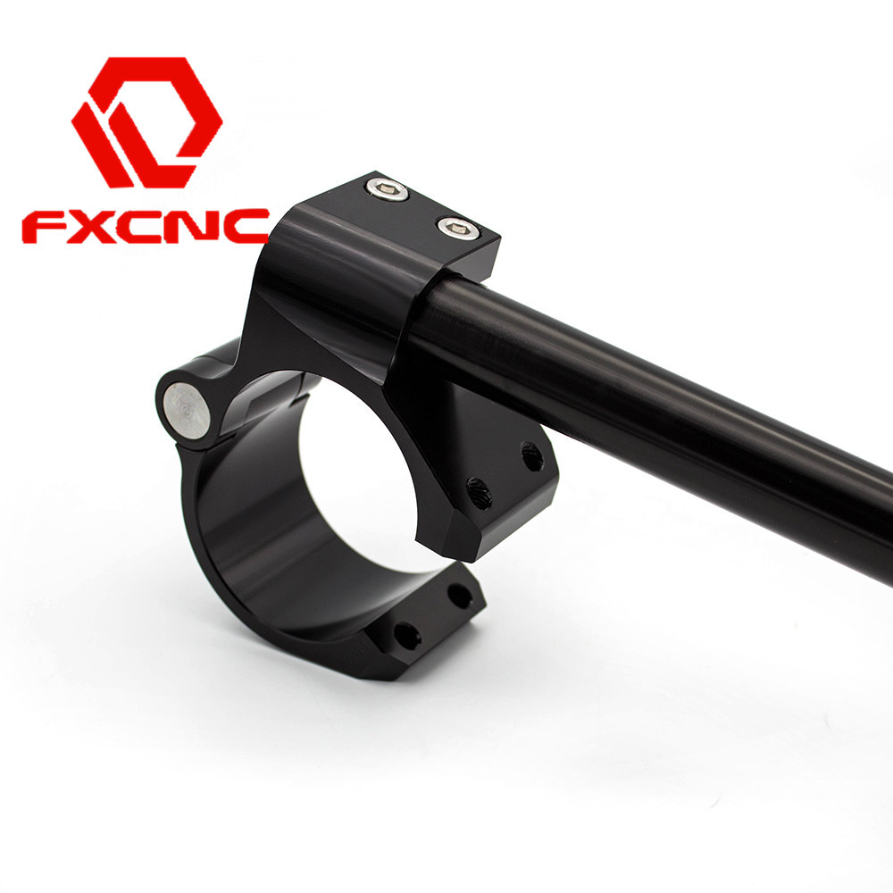 FXCNC CNC 7/8″ Vortex Clip On Ons Handle Bars Handlebars Tube 51mm Newly Clipons