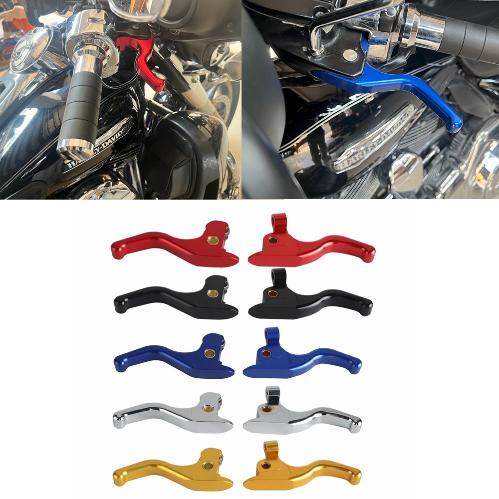 Handle Adjust Clutch Brake Lever Assembly For Harley Touring Road Glide FLTRX 15