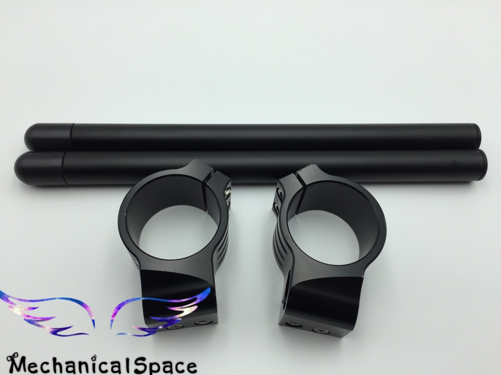35mm, 7/8″ Tube, CNC Motorcycle Universal Clip On Ons Fork Handle Bar Handlebars