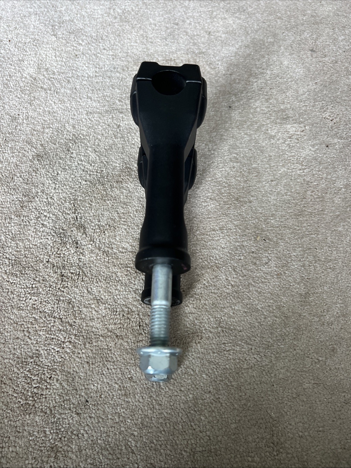 GENUINE HARLEY DAVIDSON BLACK ANODIZED TALL HANDLEBAR RISERS WITH TOP CLAMP