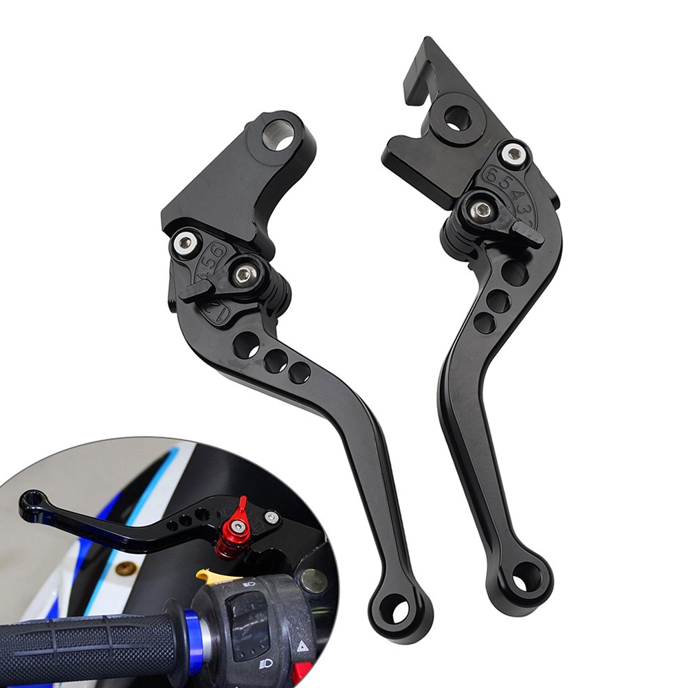 CNC Adjust Short Brake Clutch Levers For BMW R1200GS 04–12 R1200GS ADV 06-13