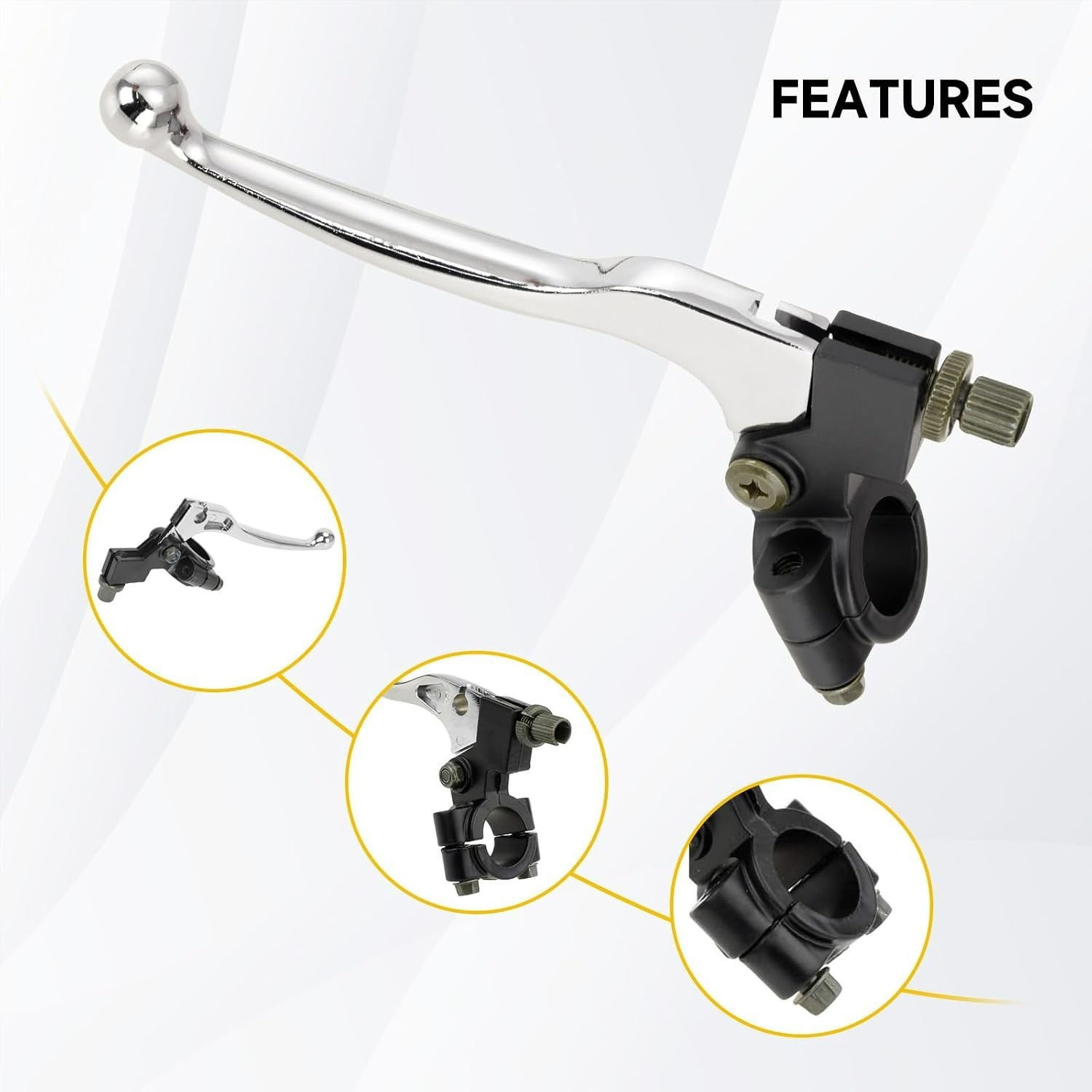 Durable Aluminum 7/8” Brake Lever for Mini Bikes – Easy Install & Lightweight