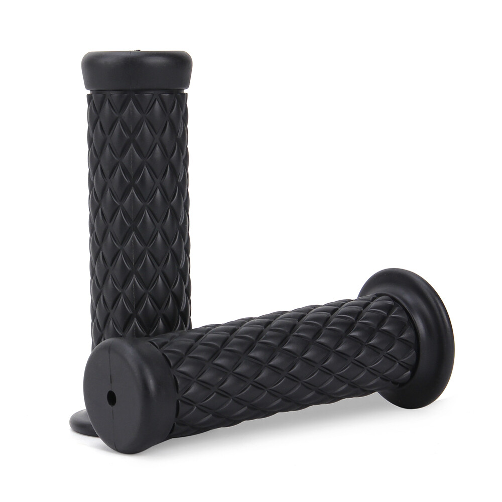 Motorcycle 7/8″ Hand Grips Soft Rubber Gel Handle Bar ATV Scooter Pit Dirt Bike
