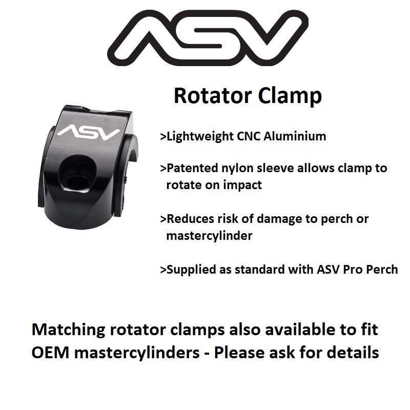 ASV Black F4 Short Brake + Clutch Lever with Pro Perch for Suzuki RM85 2019