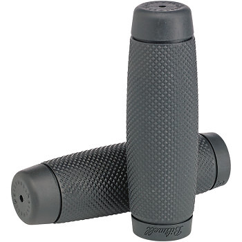 Biltwell Inc. Recoil TPV Grips Gray Harley Davidson touring softail dyna XL