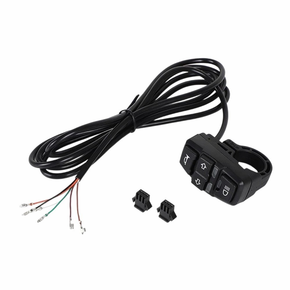7/8″ 22mm Motorcycle Handlebar Horn Turn Light Switch Control Universal 1-10PCS
