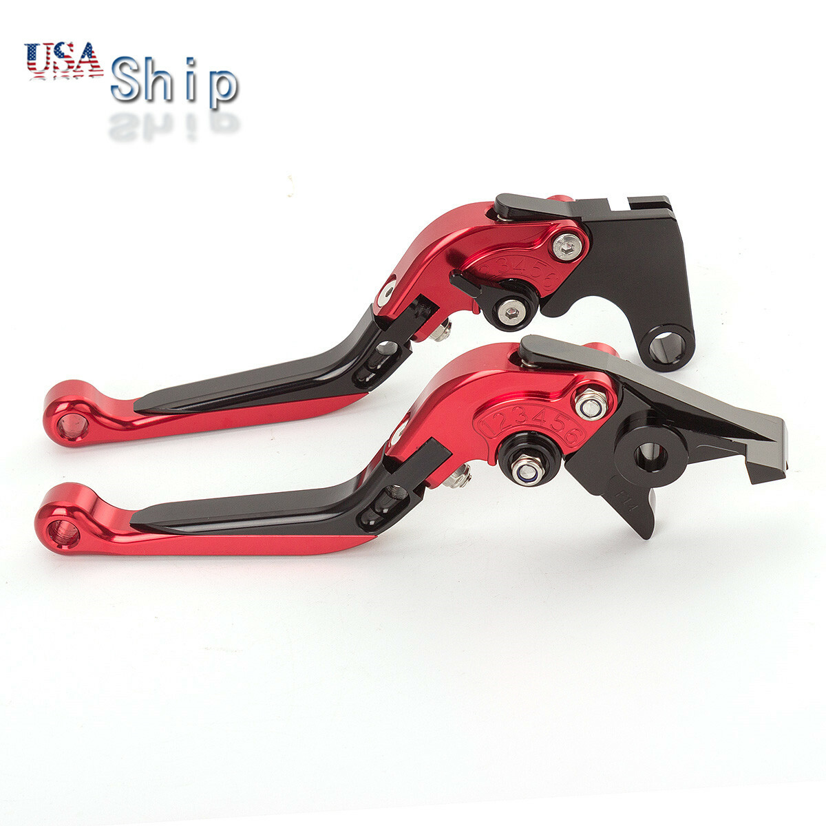 FXCNC For Honda CBR900RR 1993-1999 Folding Extend Clutch Brake Levers Adjustable