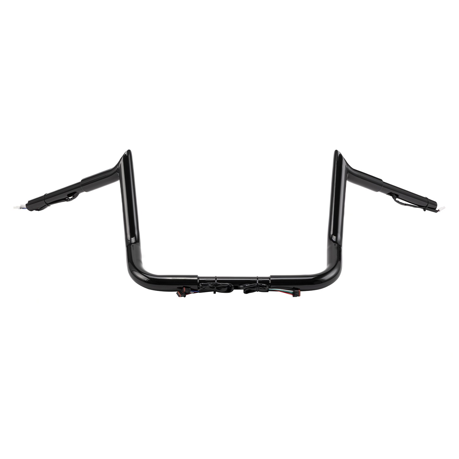 Heavy Duty 12″ Pre-Wired Meathook Ape Hanger Handlebar For Harley Street Glide