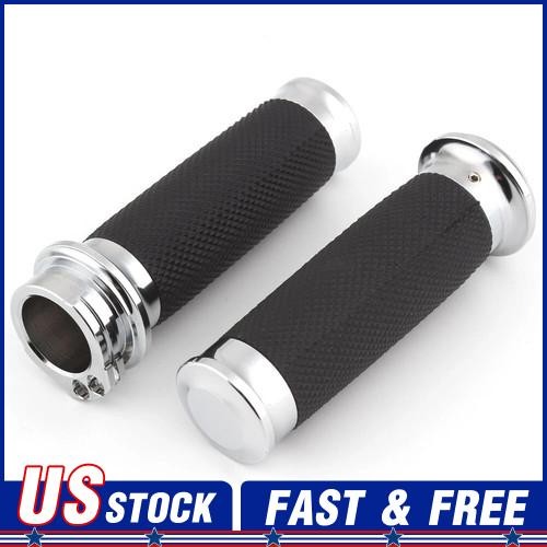 Motorcycle Handlebar 1″ Hand Grips For Harley Road King Softail Sportster Dyna/