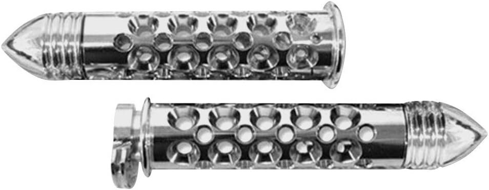 Handle Bar Grips 00 – 18 Kawasaki Motorcycles Chrome CNC Billet Aluminum NEW USA