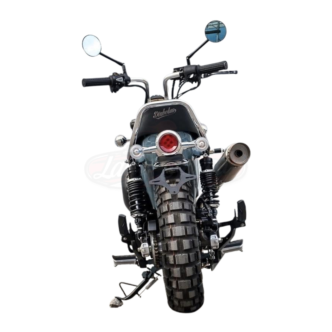 Silver Adjustable Handlebar Diabolus For 2022-2025 Honda Dax125 Dax 125 ST125