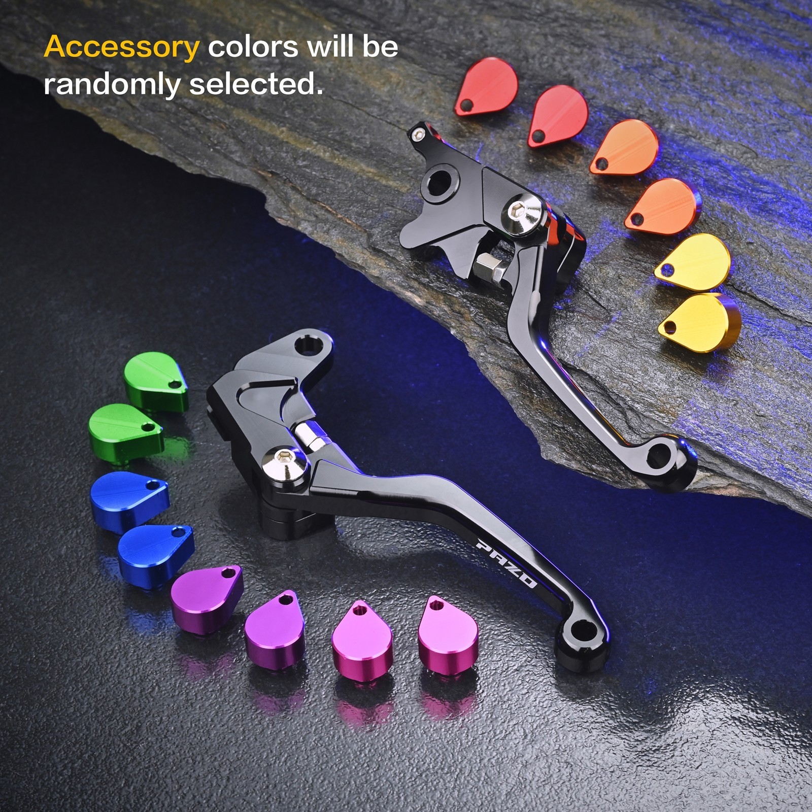 PAZO CNC Brake Clutch Levers For Kawasaki KX450 19-23 KX250 KX250X 21-26