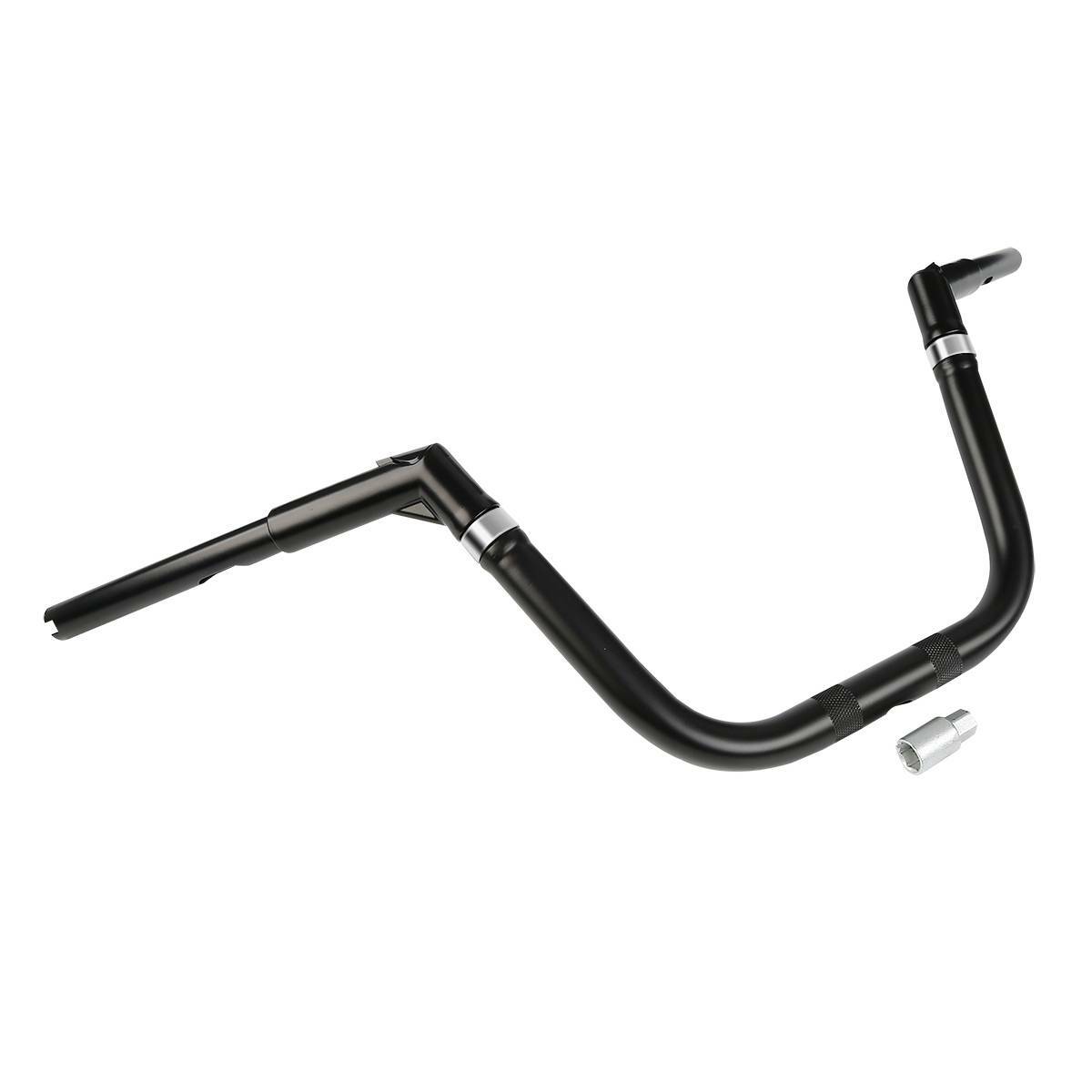 10″ Rise 1-1/4″ Handlebar Bar Fit For Harley Softail FLSTF FLSTFB FXST 2000-2017