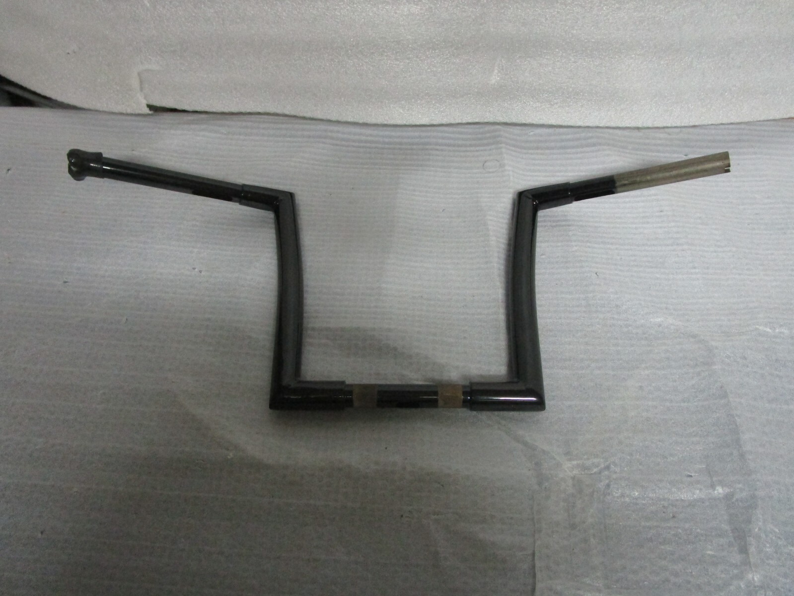 Harley Road Glide Road King Softail Todd’s Cycle 12″ Strip Handlebars BLACK