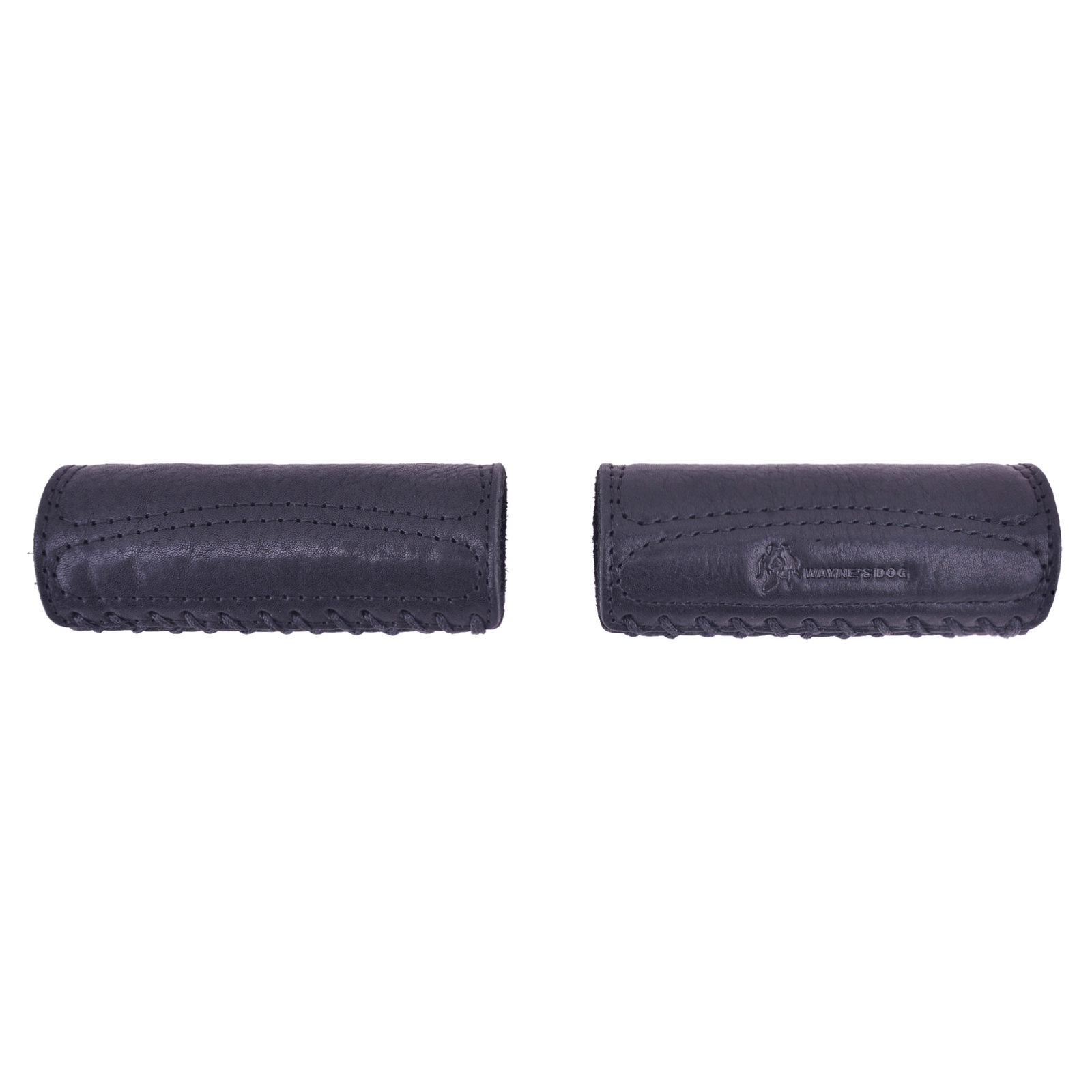 Handmade Cowhide Leather Motorcycle Handlebar Grips Cover Grip Tape Protector