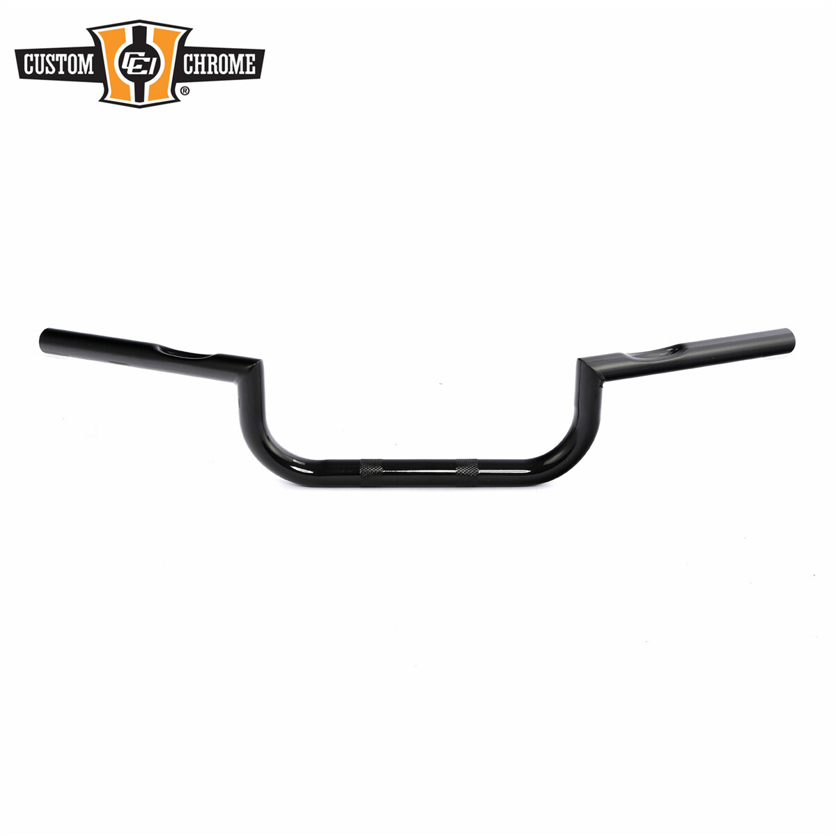 Glossy Black 1″ Upsides Handlebars Vintage Custom Models 5″ Rise 28.3″ Width