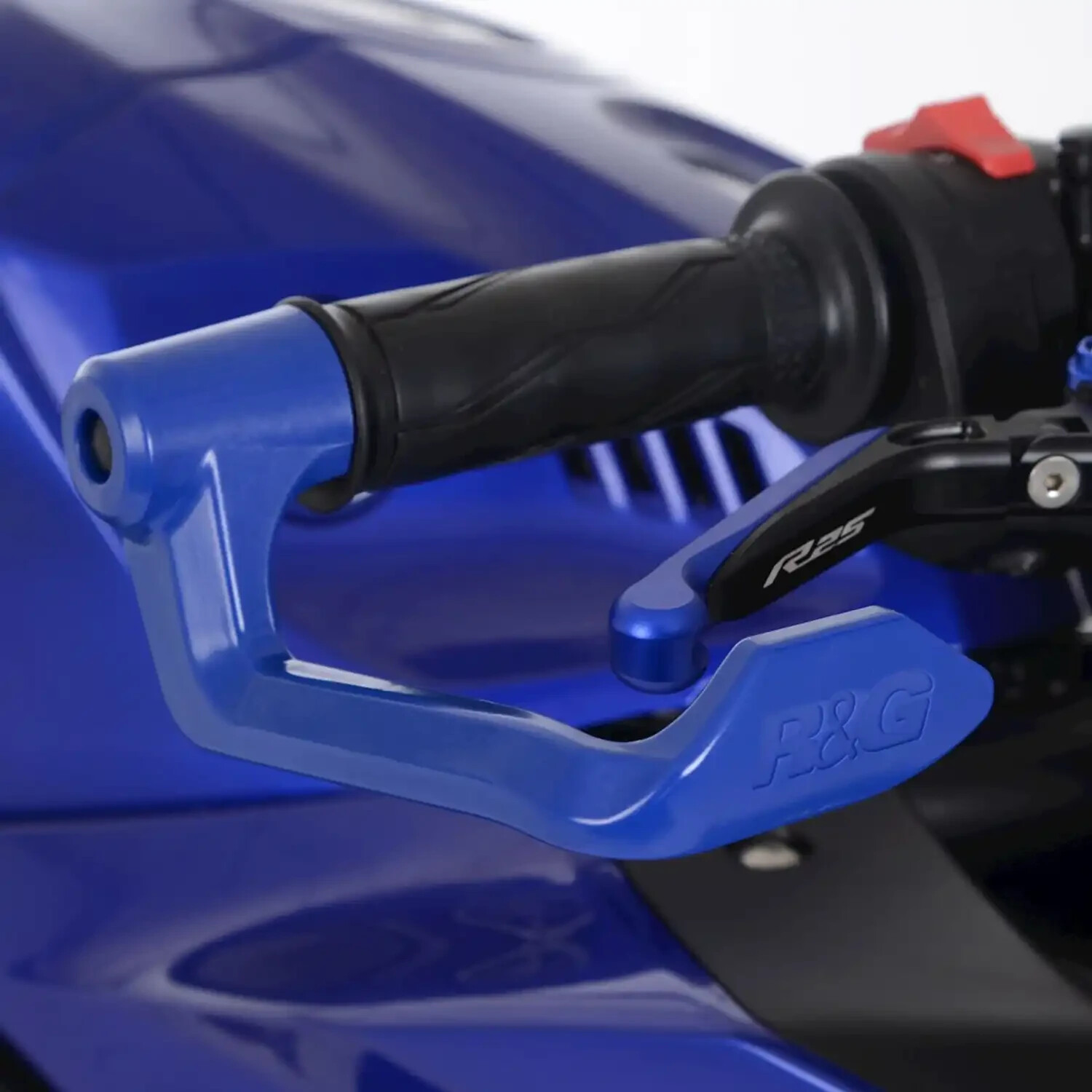 R&G Brake Lever Guard – Universal Fit (13-21mm Expanding design) BLG0001BLUE