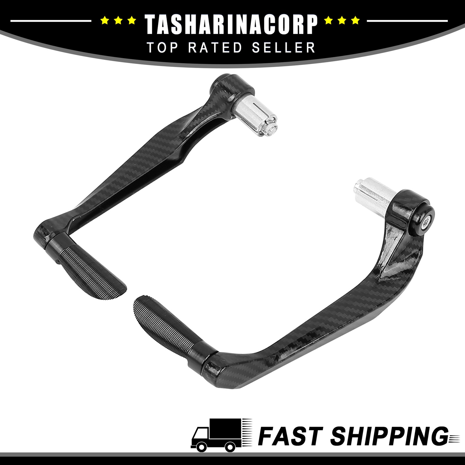 Piece of 2 Universal 22mm Brake Clutch Lever Protector Hand Guard for Motorcycle