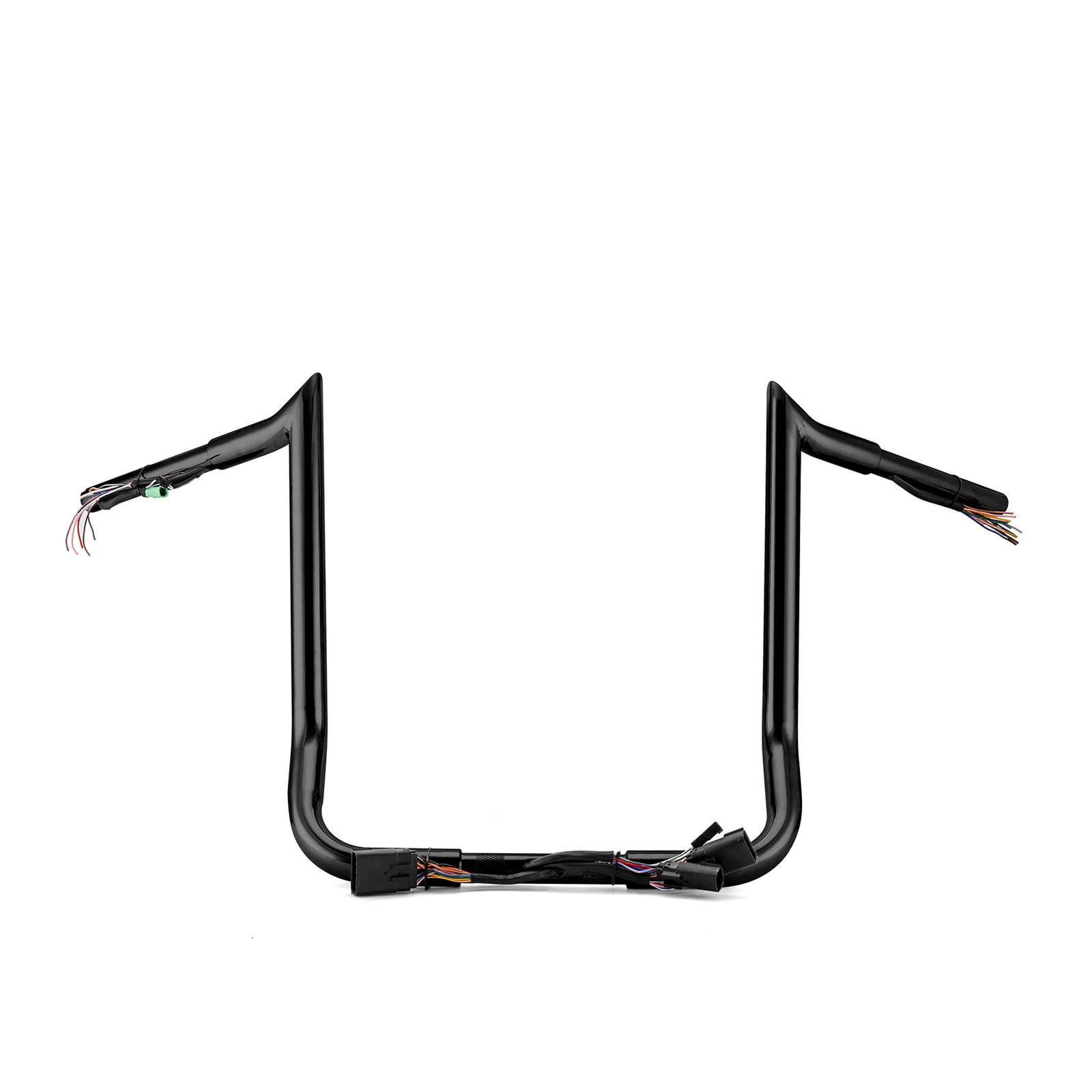 14″ Pre-Wired Meathook Bar Handlebar For Harley Street Glide Electra Glide 08-13