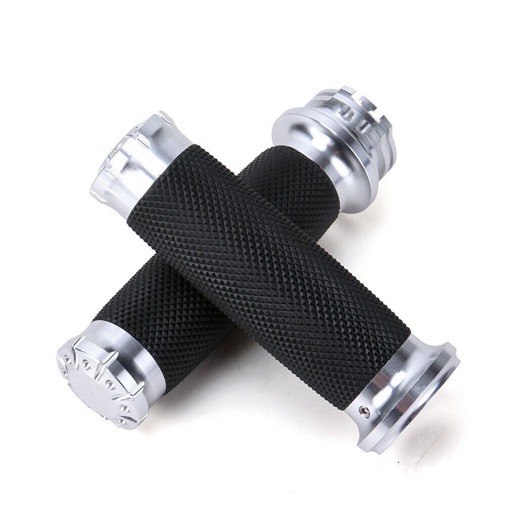 Chrome Motorcycle Cable Throttle Handle Bar Metal Universal Fits For Kawasaki