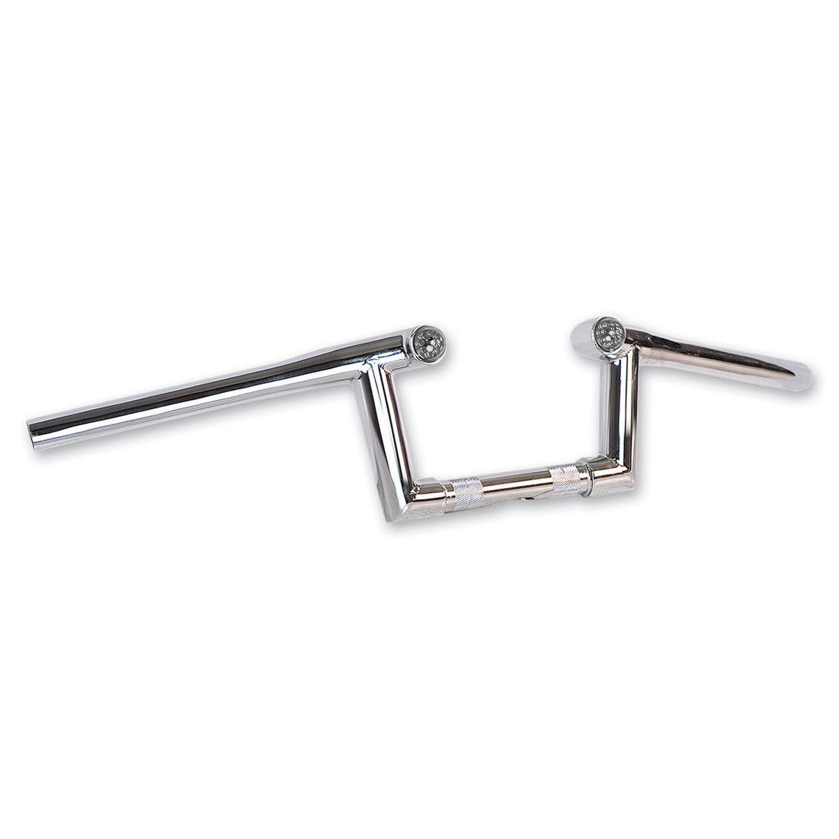 Pre-wired LED 5 Inch ApeHanger 1 1/4 Chrome Handlebar by Paughco Harley H42Z5C
