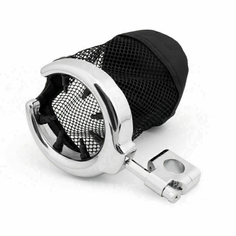 Fit 1″ Drink Holder Fit For Cup Universal /A Chrome Motorcycle Metal Handlebar