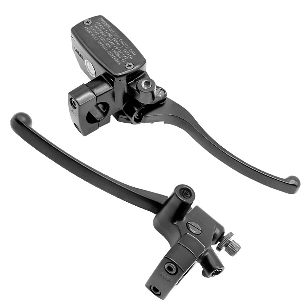 Black Brake Master Cylinder & Clutch Lever for Honda VTX1300C /R/S/T 2003-2009