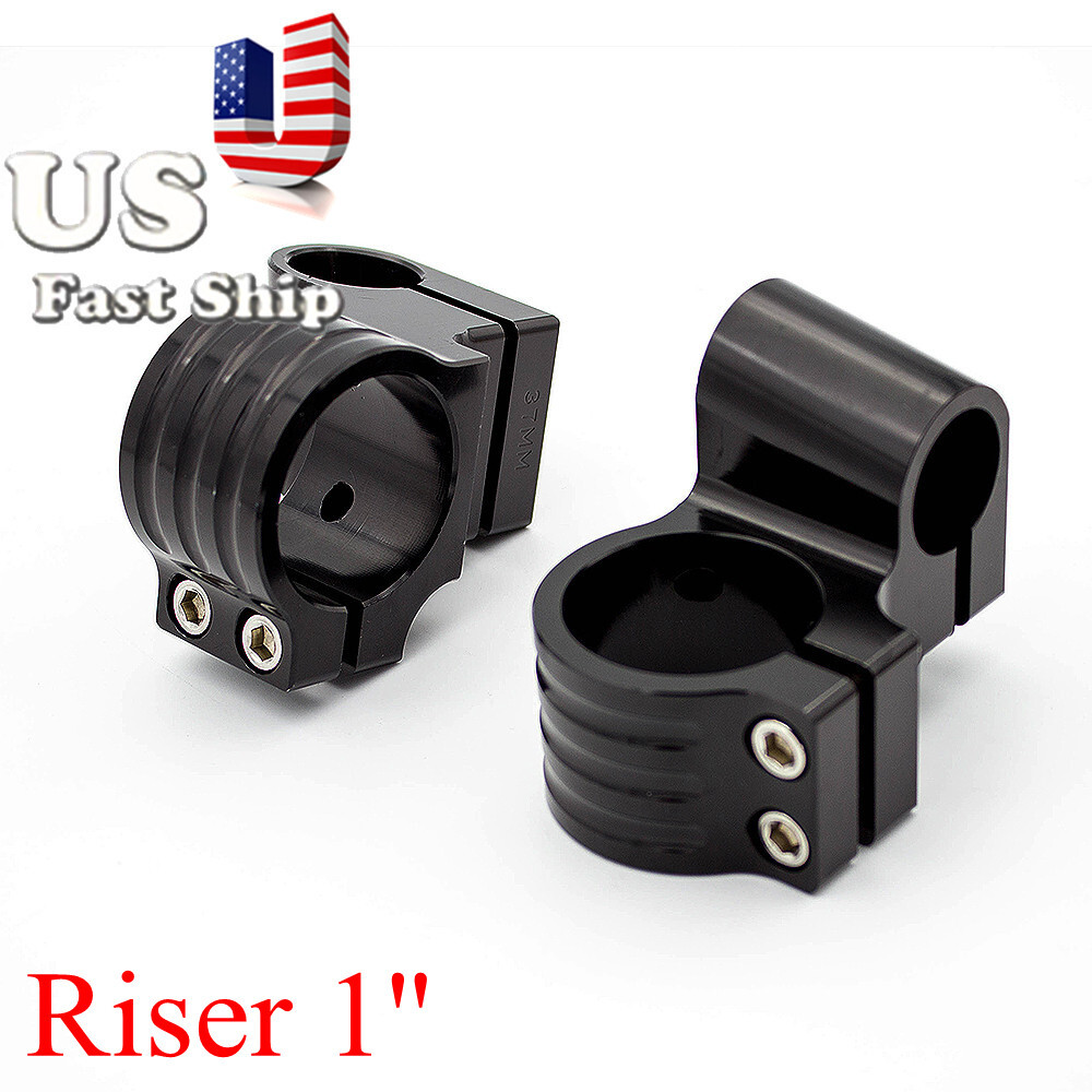 54mm Raise 1in Clip On Fitk Clamp Replacement Universal For Honda Suzuki BMW