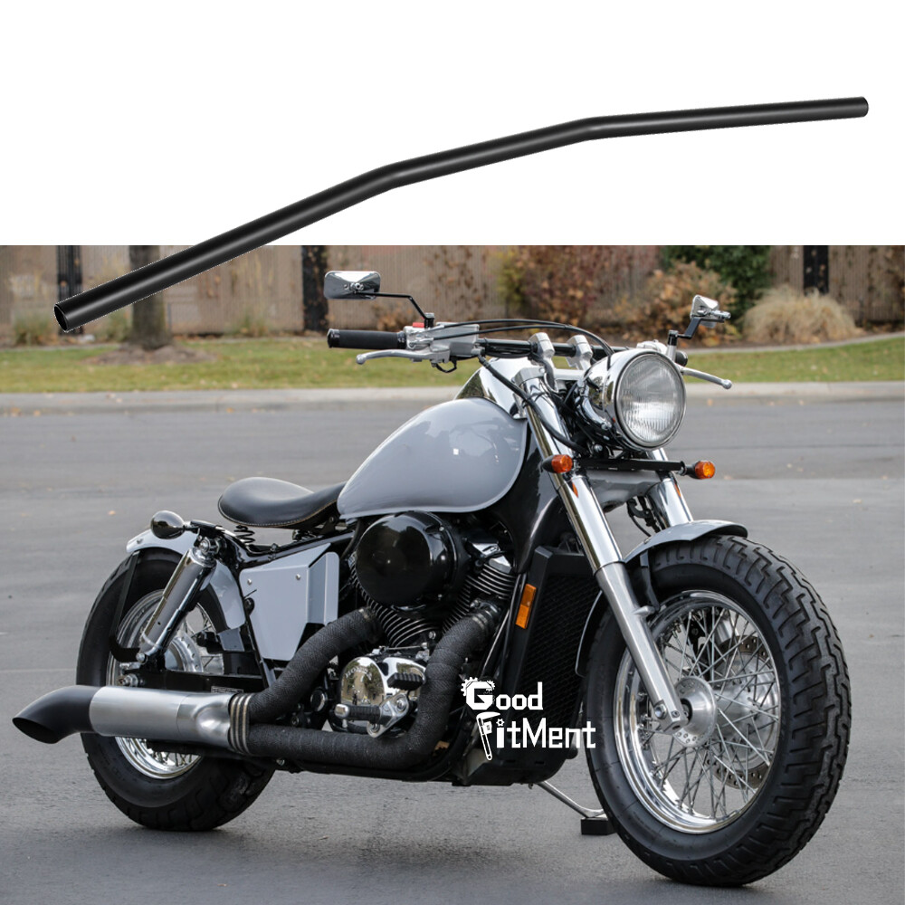 For Honda Shadow VT1100 1″inch 25mm Motorcycle Drag Bar Handlebars Matte Black