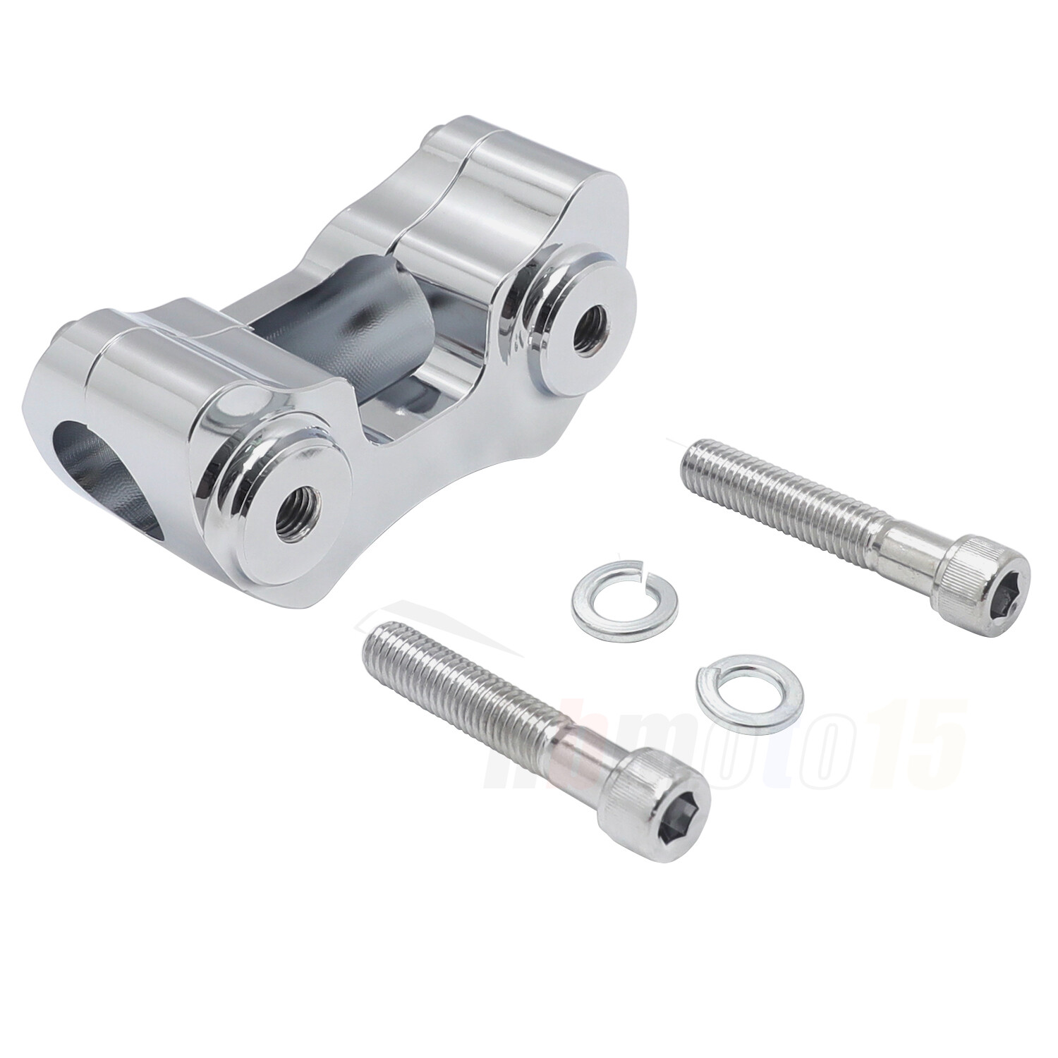 1-1/4” Chrome Handlebar Riser For 1.25 Inch diameter Bars 1997+ Harley Road King