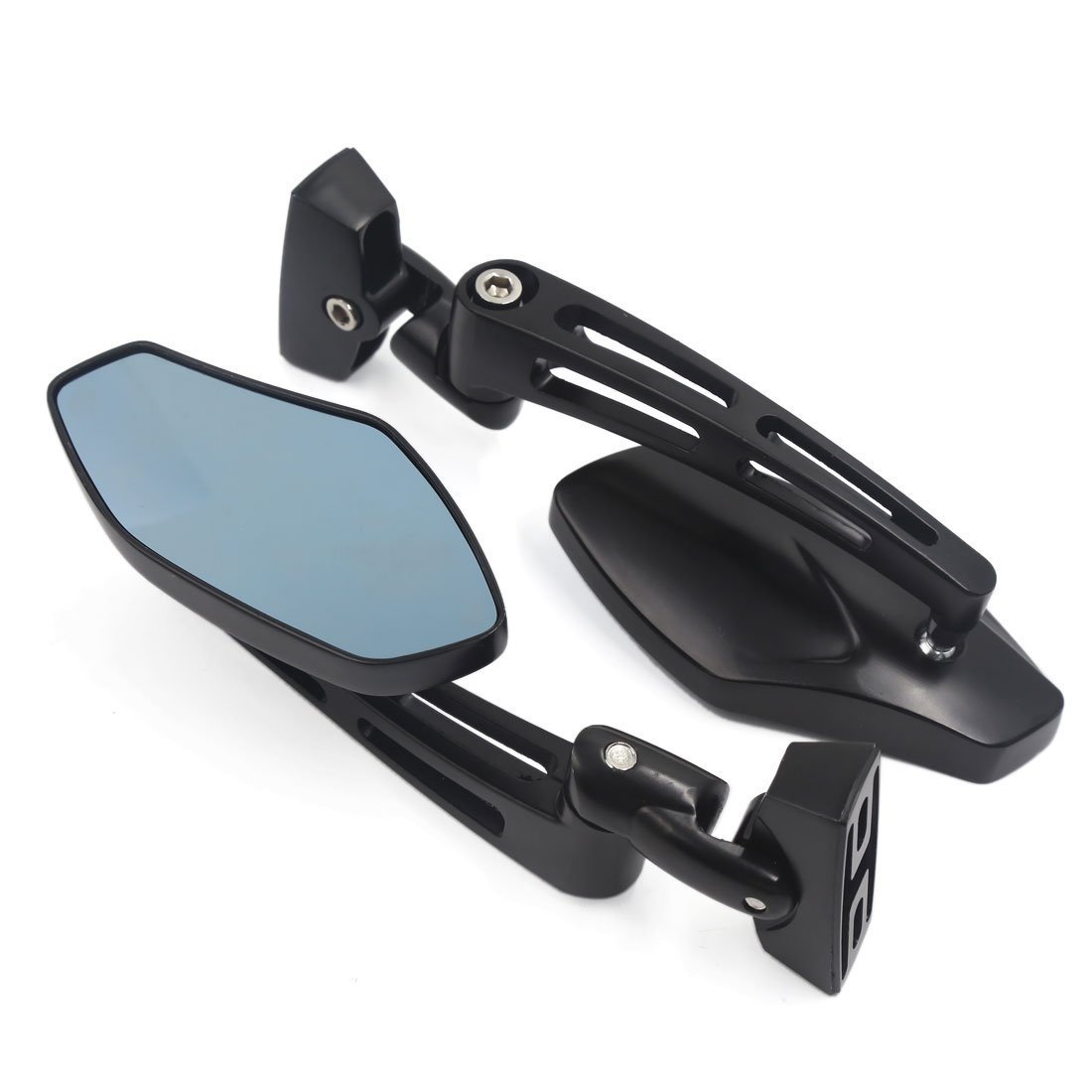 GSXR 600 750 Mirrors Black 1992-2021 2022 2023 2024 Convex adjustable Suzuki