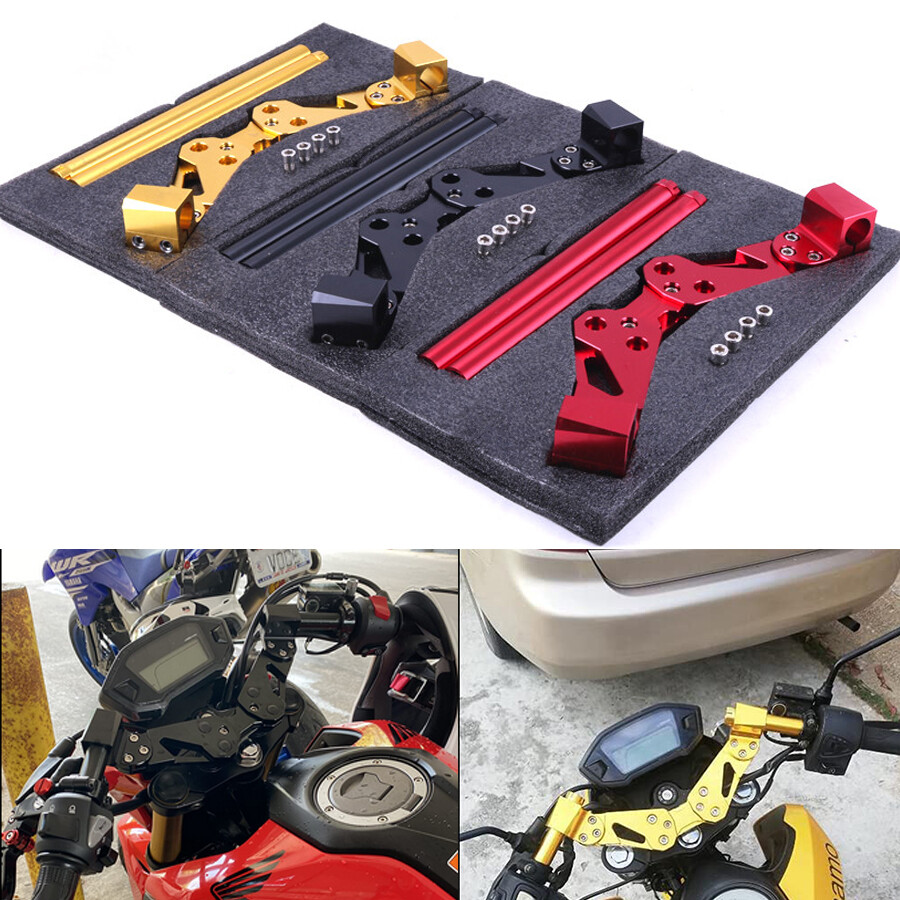 Motorbike Fork Tube Clip On Handlebars Motorcycle Motified Riser Racing ATV
