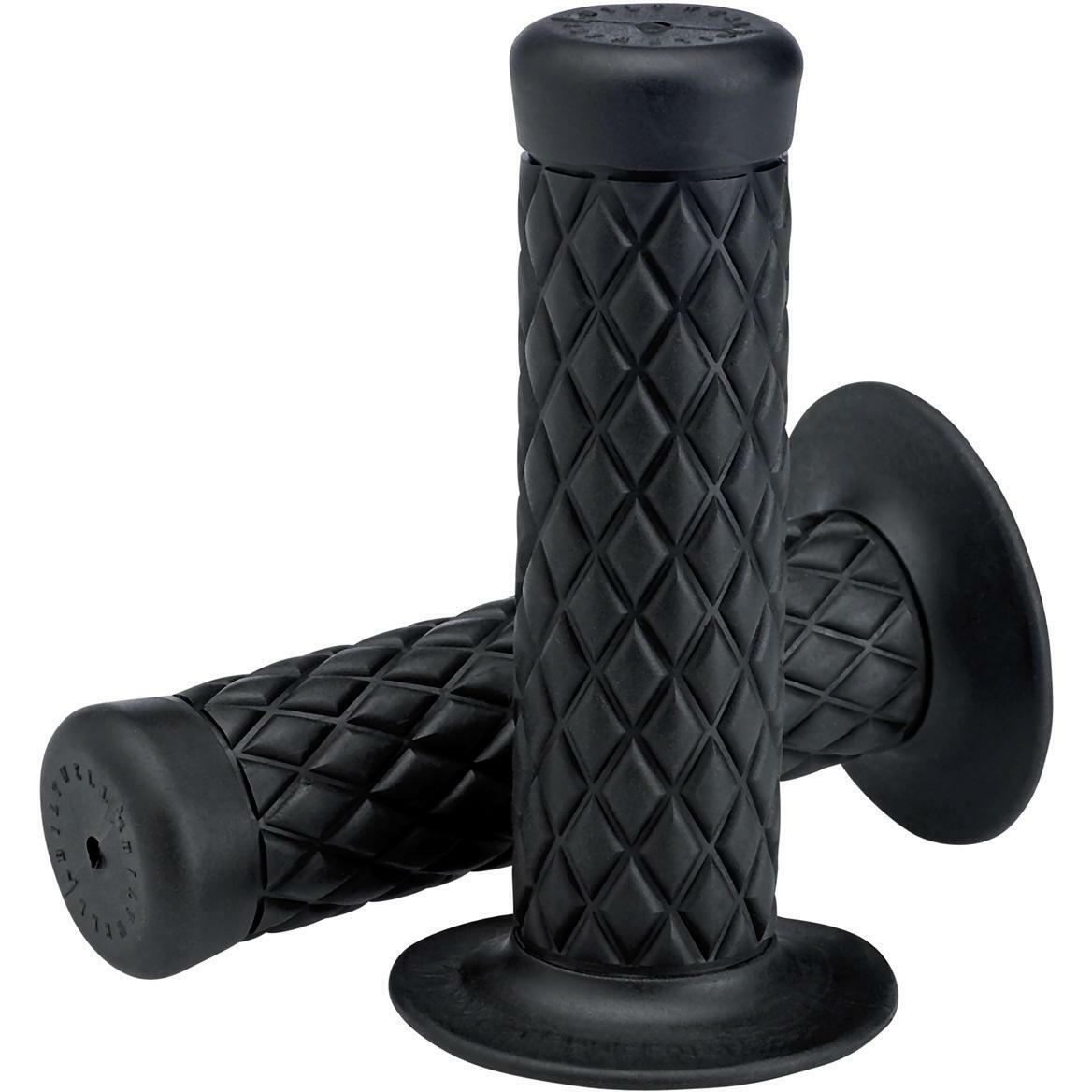 Biltwell Thruster TPV Motorcycle Motorbike Grips 1″ – Black